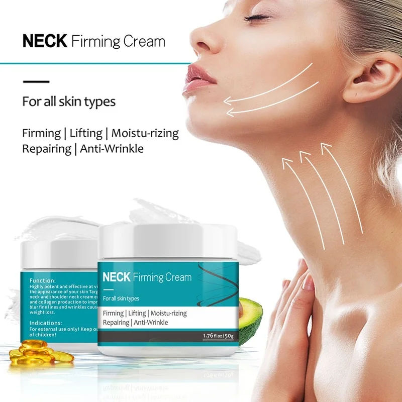 Neck Firming Wrinkle Remover Cream Rejuvenation Firming Skin Whitening Moisturizing Shape Beauty Neck Skin Care Products 50G
Neck Firming Wrinkle Remover Cream Rejuvenation Firming Skin Whitening Moisturizing Shape Beauty Neck Skin Care Products 50G