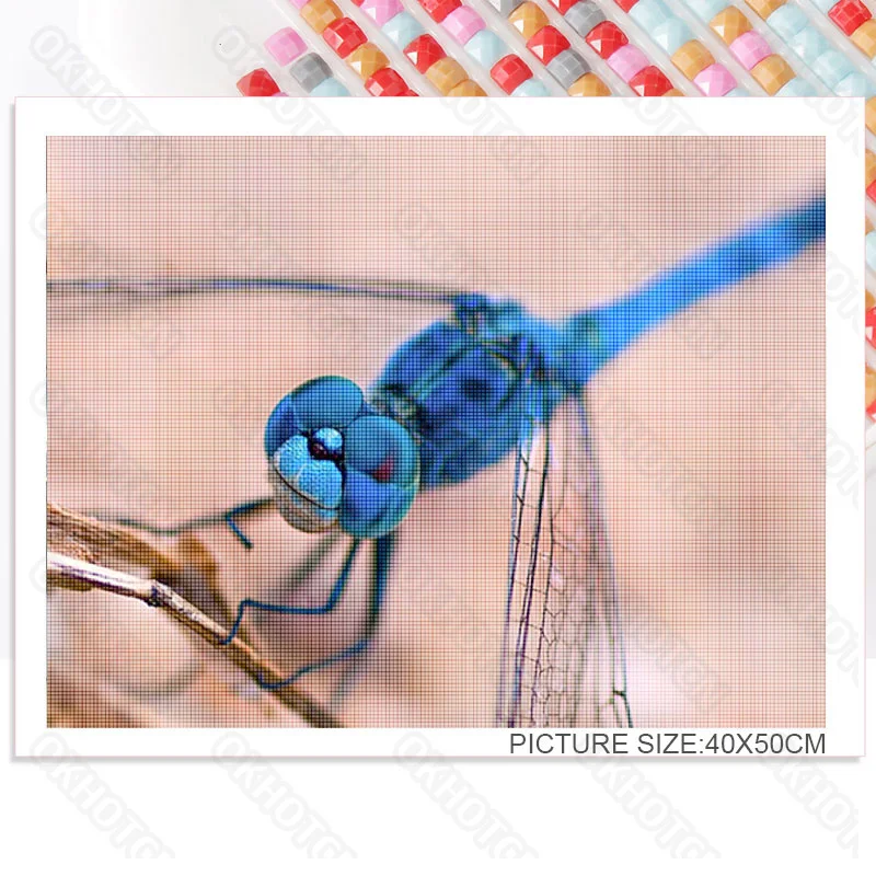 Diy Diamond Painting Stickers Diamond Embroidery Decorative Painting Dragonfly No. 3 Living Room Wall Decoration Painting
Diy Diamond Painting Stickers Diamond Embroidery Decorative Painting Dragonfly No. 3 Living Room Wall Decoration Painting