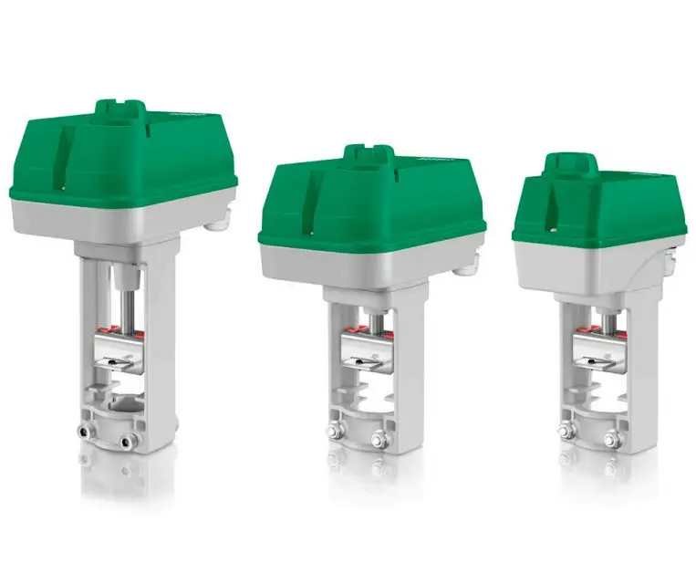 RVAN25-24A alve actuators, 500-2500 N, 24 V supply voltage and 0(2)...10 V DC control
RVAN25-24A alve actuators, 500-2500 N, 24 V supply voltage and 0(2)...10 V DC control