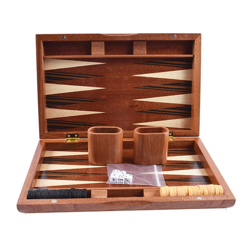 High Grade Backgammon Chess Travel Chess Set Fine Wooden Chessboard Classic Chess Game Plastic Chess Pieces
High Grade Backgammon Chess Travel Chess Set Fine Wooden Chessboard Classic Chess Game Plastic Chess Pieces