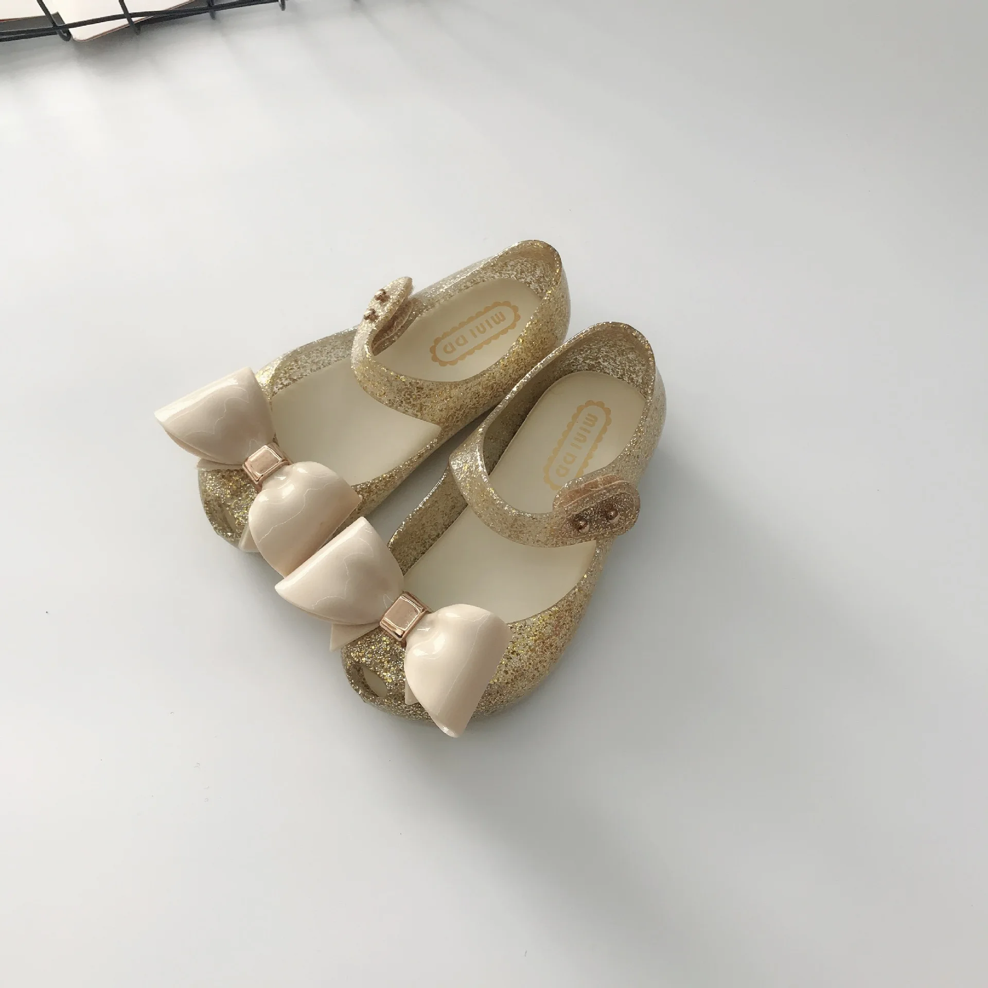 Мини DD Mini Melissa 2020 новые женские сандалии-желе летние сандалии с бантом Мелисса