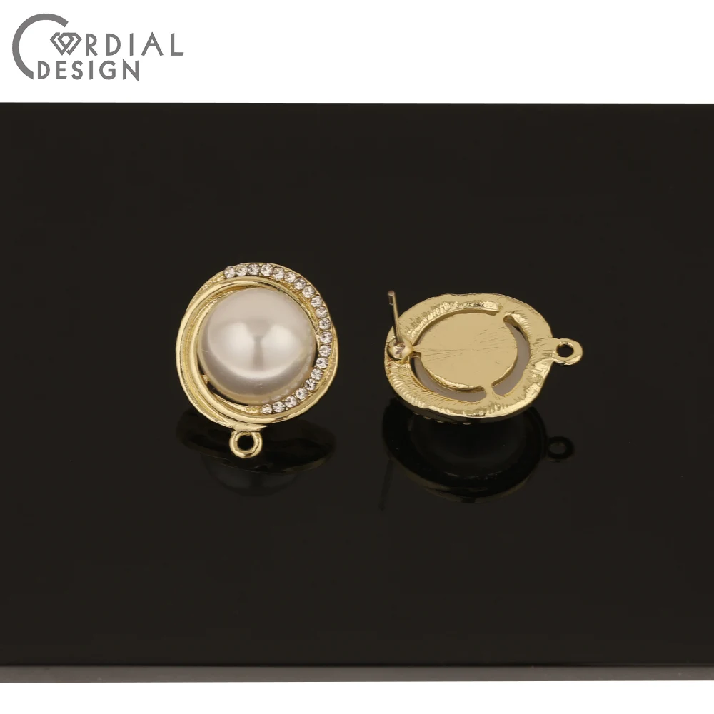 Cordial Design 50Pcs 18*22MM Jewelry Accessories/Rhinestone Earrings Stud/Round Shape/Hand Made/DIY Making/Earrings Finding
Cordial Design 50Pcs 18*22MM Jewelry Accessories/Rhinestone Earrings Stud/Round Shape/Hand Made/DIY Making/Earrings Finding