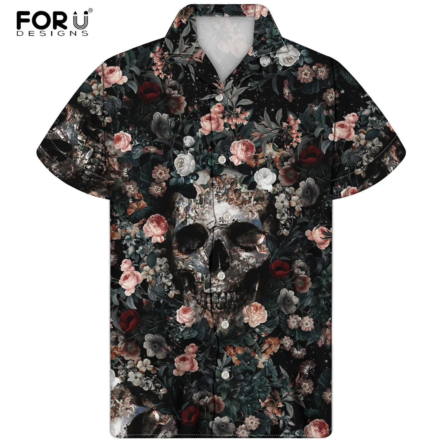 Крутые мужские рубашки с принтом черепа и цветов FORUDESIGNS, топы с коротким рукавом для мужчин, одежда, повседневная Пляжная рубашка для мужчин,...
Крутые мужские рубашки с принтом черепа и цветов FORUDESIGNS, топы с коротким рукавом для мужчин, одежда, повседневная Пляжная рубашка для мужчин,...