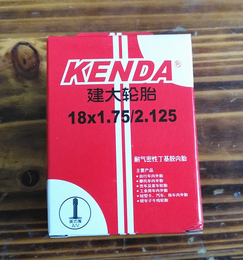 Велосипедная трубка Kenda 18x75/2.125 BMX складная велосипедная велосипедные