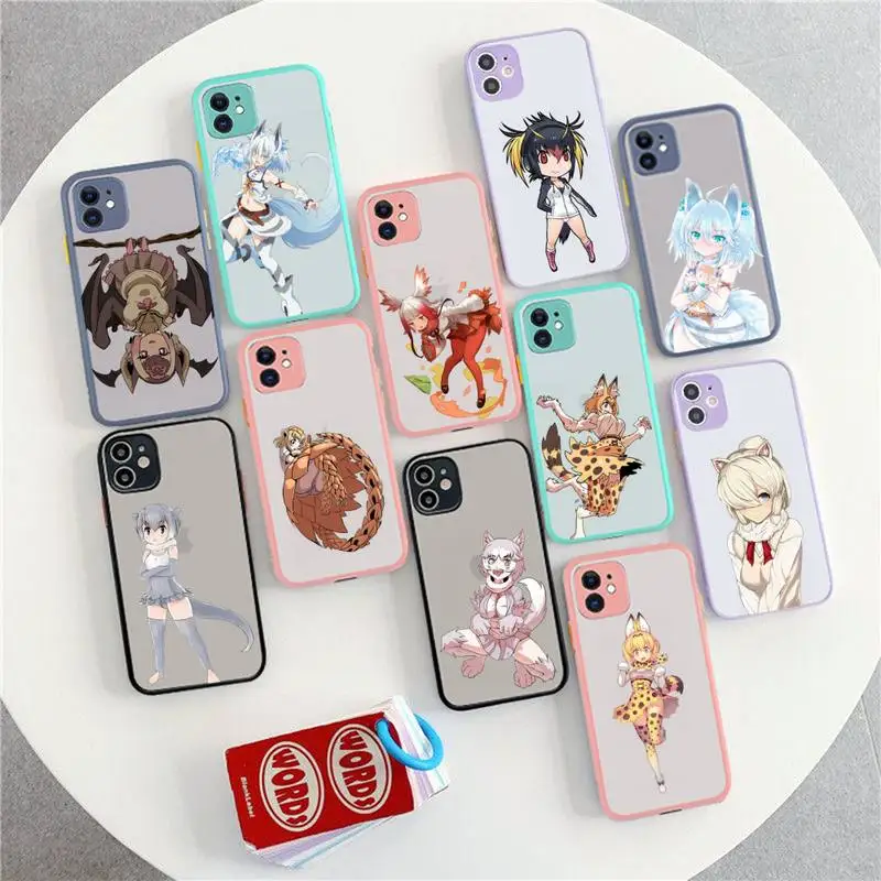 FHNBLJ Kemono Friends Phone Case for iPhone X XR XS 7 8 Plus 11 12 13 pro MAX 13mini Translucent Matte Shockproof Case
FHNBLJ Kemono Friends Phone Case for iPhone X XR XS 7 8 Plus 11 12 13 pro MAX 13mini Translucent Matte Shockproof Case