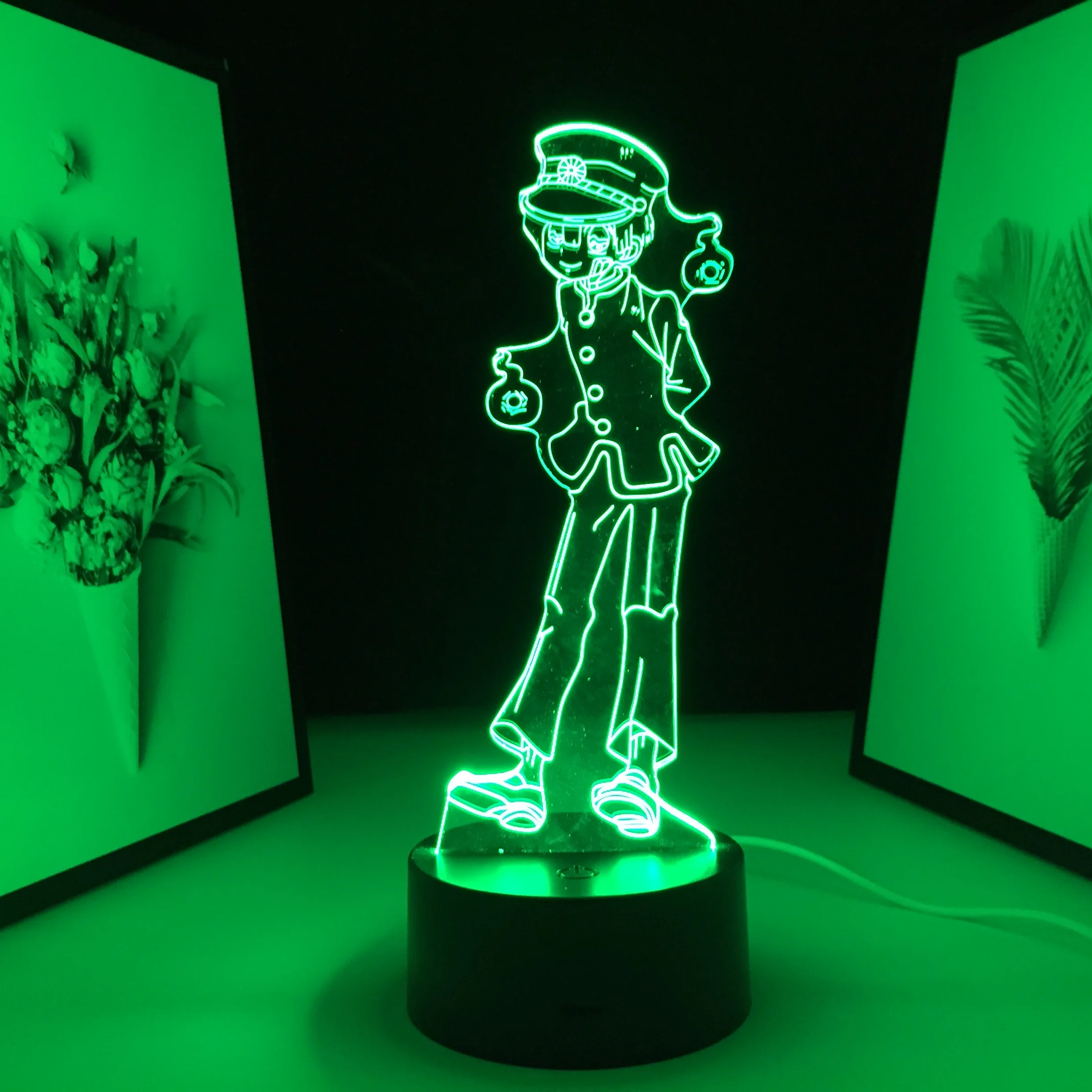 Animation Peripherals 3D LED Lamp 7 Color Changes With Remote Control for Couple Children Festival Birthday Gifts Night Light
Animation Peripherals 3D LED Lamp 7 Color Changes With Remote Control for Couple Children Festival Birthday Gifts Night Light