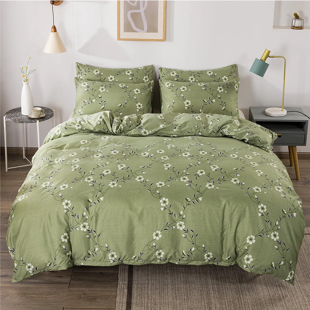 

Duvet Cover Bedding Set Double Queen King Size 240x220 Nordic Quilt Covers 135 Euro Bed Linen 2x sp Calico Bedclothe 200x200