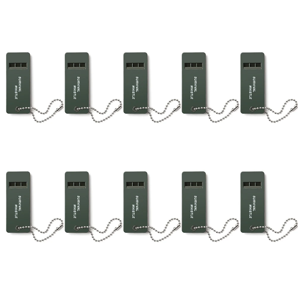 10pcs Outdoor Camping Survival Whistle Frequency Whistle Multifunctional Portable EDC Tool SOS Earthquake Emergency Whistle
10pcs Outdoor Camping Survival Whistle Frequency Whistle Multifunctional Portable EDC Tool SOS Earthquake Emergency Whistle