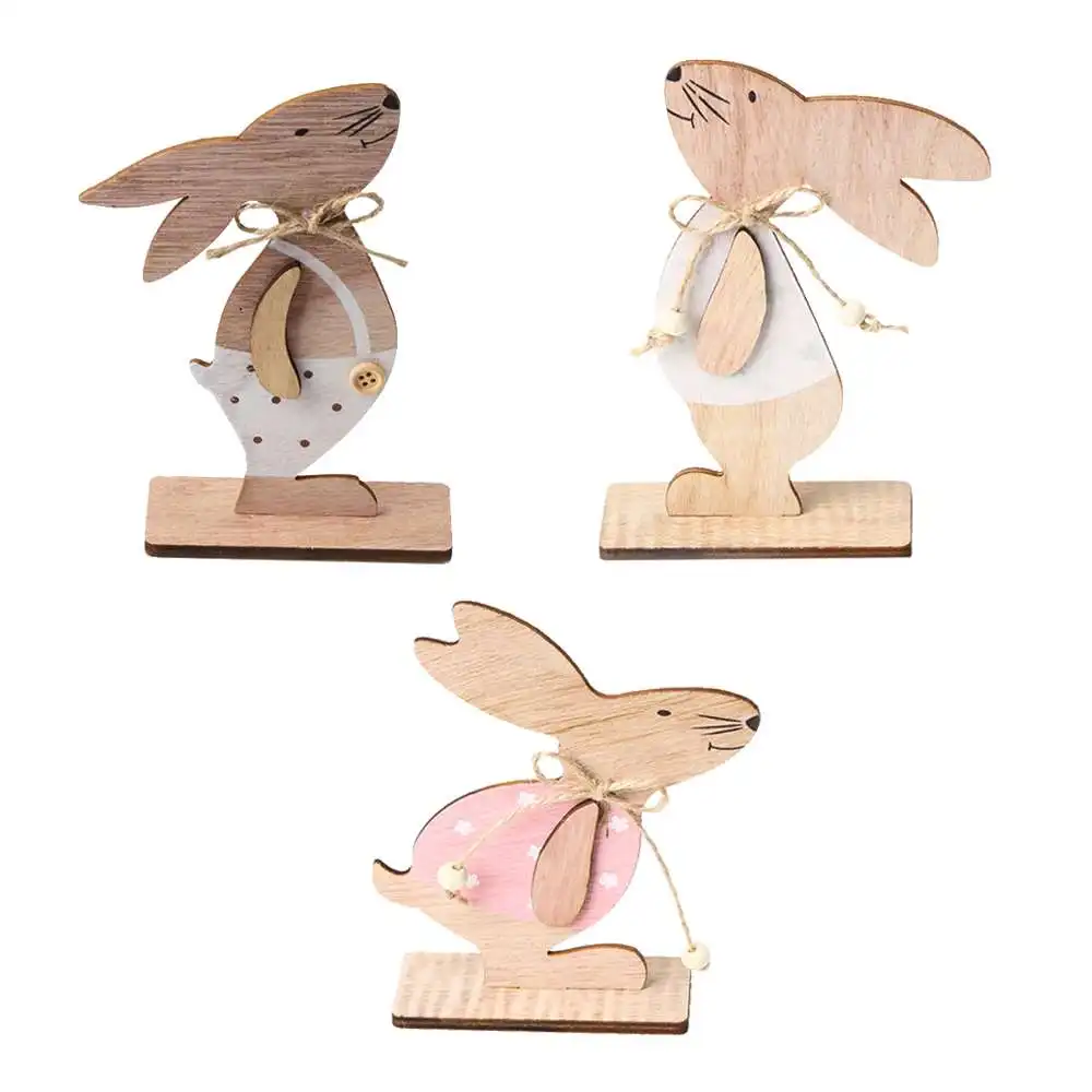 3pcs Bow Beautiful Creative Decor Bunny For Home Easter Store Party Ornament Woodwork Desktop Diy Gift Decoration
3pcs Bow Beautiful Creative Decor Bunny For Home Easter Store Party Ornament Woodwork Desktop Diy Gift Decoration