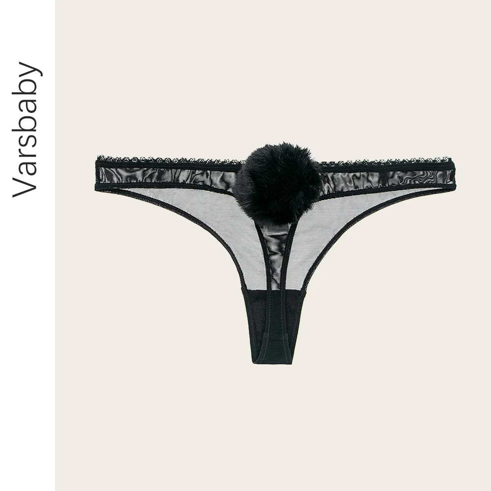 Сексуальное женское нижнее белье Varsbaby прозрачные ультратонкие стринги