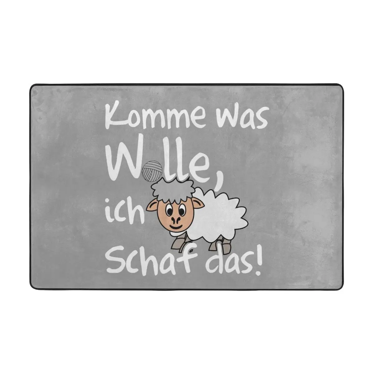 Sheep Doormat Carpet Mat Rug Polyester Non-Slip Floor Decor Bath Bathroom Kitchen Bedroom 60*90
Sheep Doormat Carpet Mat Rug Polyester Non-Slip Floor Decor Bath Bathroom Kitchen Bedroom 60*90