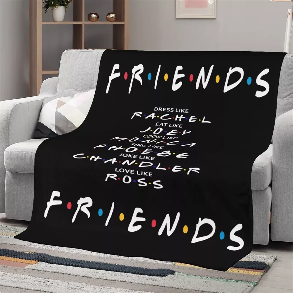 Friends Printed Blankets Black Winter Comfortable Warmth Fleece Blanket Quilt Cover Lightweight Travel Manta colchas para cama
Friends Printed Blankets Black Winter Comfortable Warmth Fleece Blanket Quilt Cover Lightweight Travel Manta colchas para cama