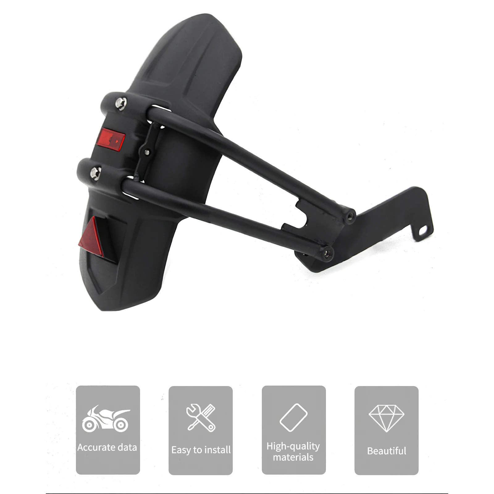 for KTM Duke 250/390 Motorcycle Rear Fender Holder Screws Safe Reflective Strip Wheel Cover Splash Guard Mud Dirt Board
for KTM Duke 250/390 Motorcycle Rear Fender Holder Screws Safe Reflective Strip Wheel Cover Splash Guard Mud Dirt Board