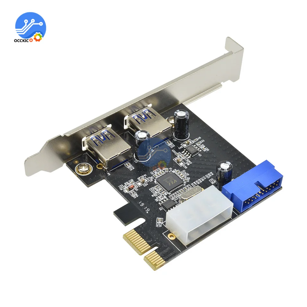 PCI Express USB 3,0, 2 порта, передняя панель с адаптером для карты управления, 4-контактный и 20-контактный USB 3,0, PCI-адаптер управления
PCI Express USB 3,0, 2 порта, передняя панель с адаптером для карты управления, 4-контактный и 20-контактный USB 3,0, PCI-адаптер управления