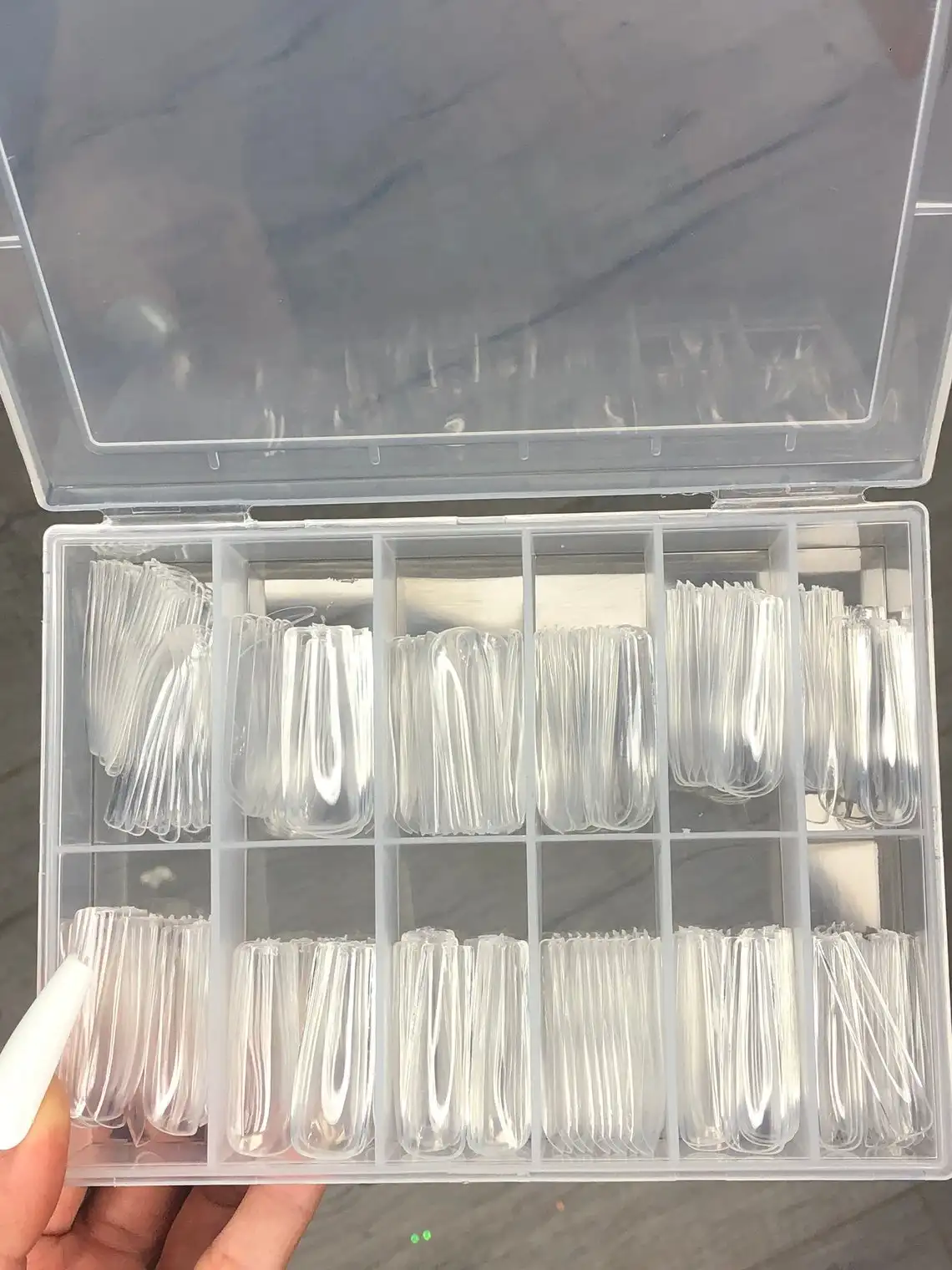 120 square French false nails XXXL Square Pop'Em Press On Nails/120PC XXL Tapered Square Full Cover Nail Tips - Acrylic Press On
120 square French false nails XXXL Square Pop'Em Press On Nails/120PC XXL Tapered Square Full Cover Nail Tips - Acrylic Press On