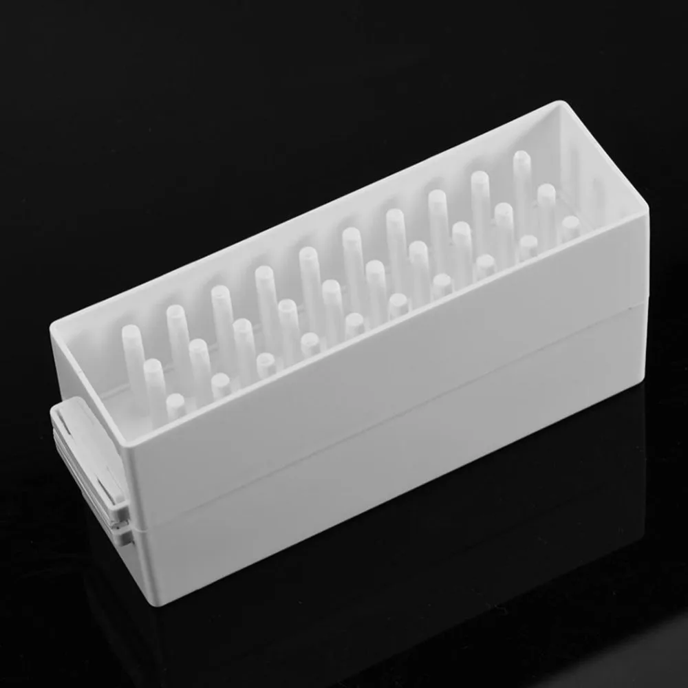 30 Holes Nail Drill Grinding Bit Holder Box Display Storage Container Stand Manicure Nail Art Tool Display Rack #262497
30 Holes Nail Drill Grinding Bit Holder Box Display Storage Container Stand Manicure Nail Art Tool Display Rack #262497