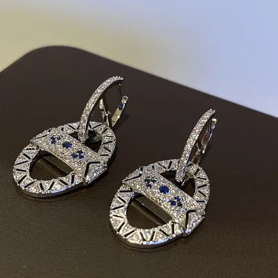 Earrings Women's S925 Eye of the Evil, Ring-Buckle Earrings, Temperament Guardian Retro Blue Diamond Eyes, Mysterious Gift
Earrings Women's S925 Eye of the Evil, Ring-Buckle Earrings, Temperament Guardian Retro Blue Diamond Eyes, Mysterious Gift