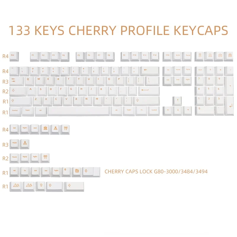 133 Keys PBT Keycaps civilization Dye Sub Keycap For Cherry MX Switch gk61/64/68/84/tkl87/96/98/108 Mechanical Keyboard
133 Keys PBT Keycaps civilization Dye Sub Keycap For Cherry MX Switch gk61/64/68/84/tkl87/96/98/108 Mechanical Keyboard