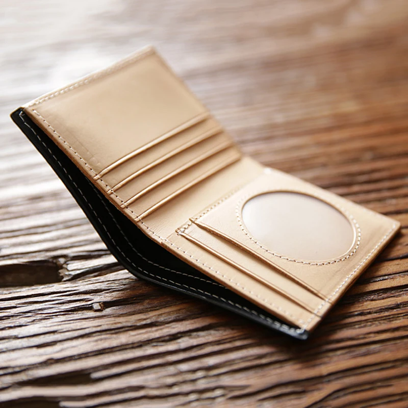 SIMLINE 100% Genuine Leather Wallet For Men Male Cowhide Vintage Handmade Short Bifold Wallets Purse Carteira With Card Holder
SIMLINE 100% Genuine Leather Wallet For Men Male Cowhide Vintage Handmade Short Bifold Wallets Purse Carteira With Card Holder