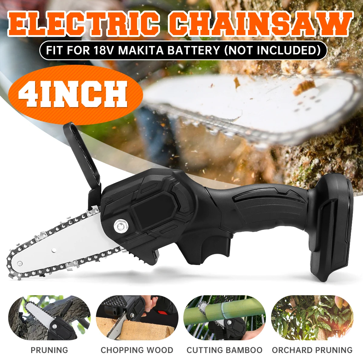 550W 24V Electric Pruning Saw Rechargeable Small Electric Saws Woodworking Mini Electric Saw Garden Logging for Makita Battery
550W 24V Electric Pruning Saw Rechargeable Small Electric Saws Woodworking Mini Electric Saw Garden Logging for Makita Battery
