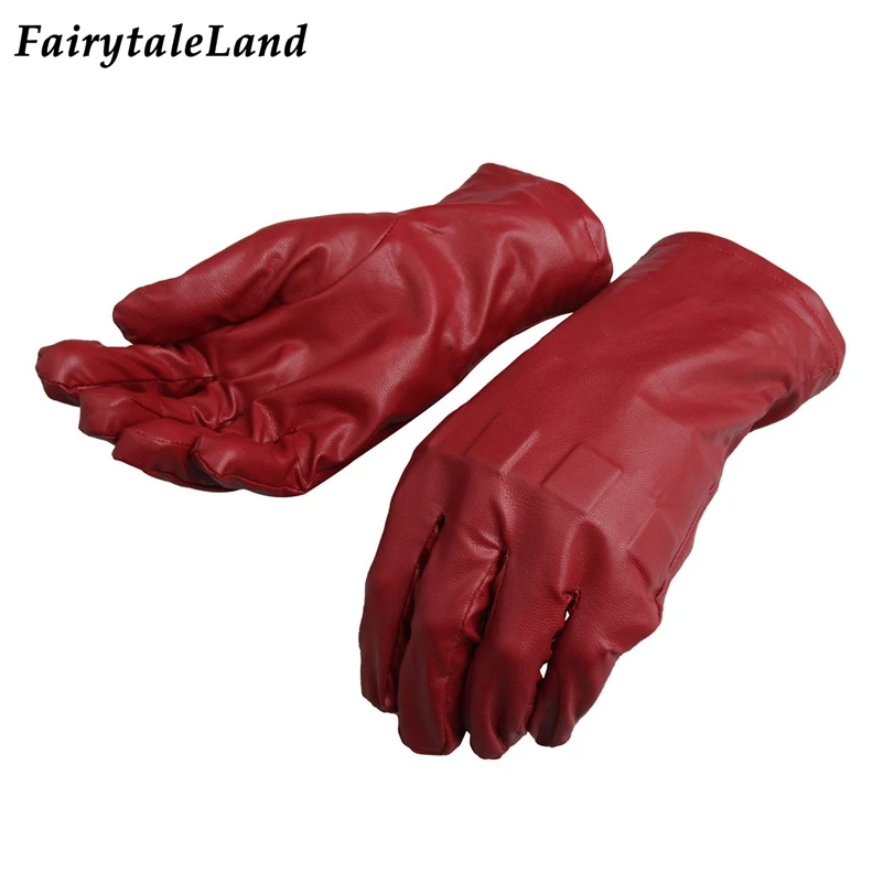 Halloween Superhero Flash Cosplay Gloves Barry Allen Costume Accessories Red Faux Leather Handwear
Halloween Superhero Flash Cosplay Gloves Barry Allen Costume Accessories Red Faux Leather Handwear