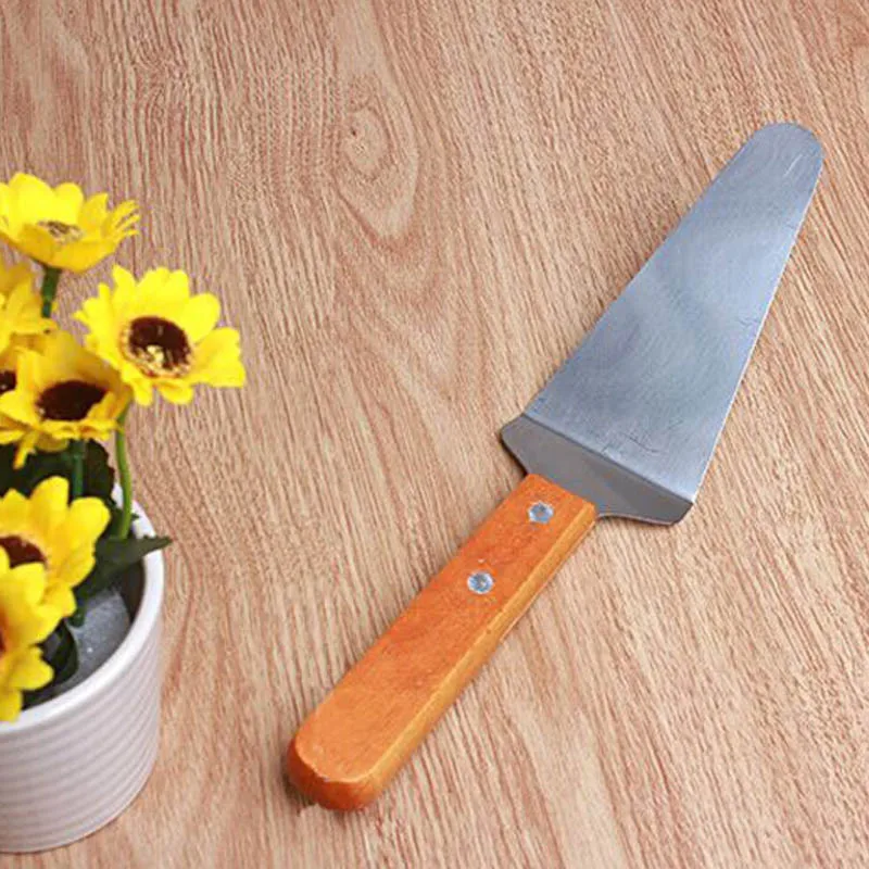 1Pcs Pizza Shovel Butter Knife Kitchen Gadgets Baking Accessories Wooden Handle Cake Spatula Cheese Dessert Cutlery
1Pcs Pizza Shovel Butter Knife Kitchen Gadgets Baking Accessories Wooden Handle Cake Spatula Cheese Dessert Cutlery