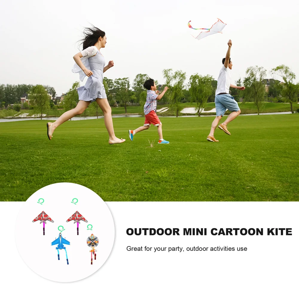 4pcs Children Kites Outdoor Kites Parent-Child Interactive Toys Cartoon Kites
4pcs Children Kites Outdoor Kites Parent-Child Interactive Toys Cartoon Kites