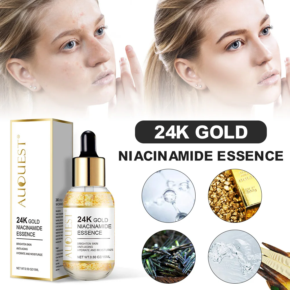 24K Gold Face Essence Anti-Aging Anti-Wrinkles Moisturizing And Hydrating Serum Skin Care Essence Serum Facial Essence
24K Gold Face Essence Anti-Aging Anti-Wrinkles Moisturizing And Hydrating Serum Skin Care Essence Serum Facial Essence