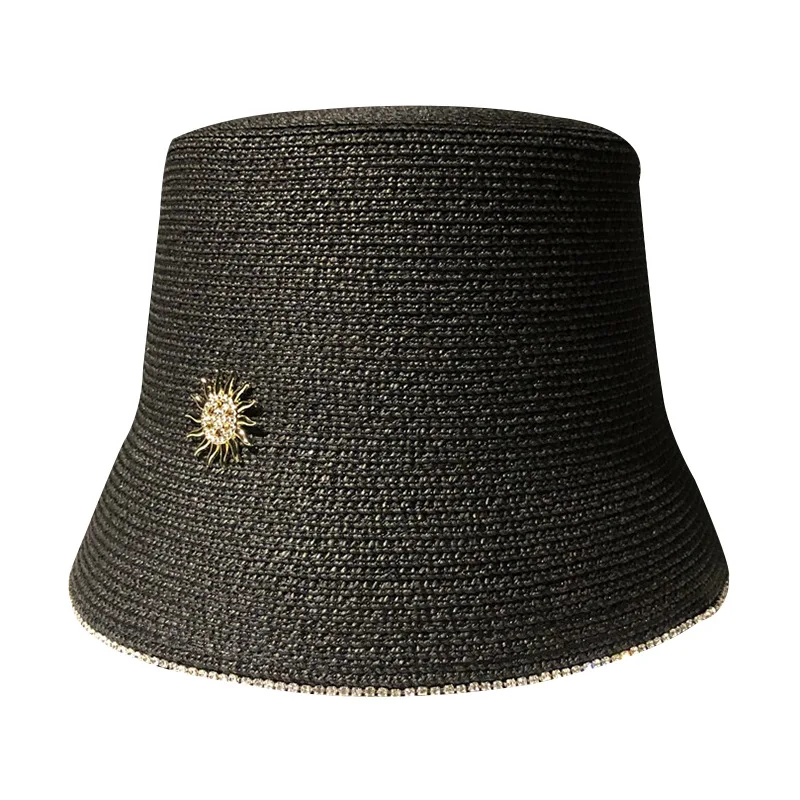 CAP female summer Korean version of the straw hat elegant diamond bucket hat Japanese face fisherman sunscreen sun hat
CAP female summer Korean version of the straw hat elegant diamond bucket hat Japanese face fisherman sunscreen sun hat