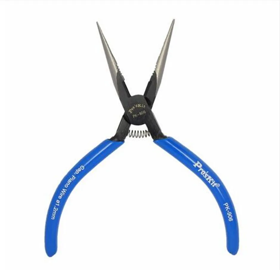 

Free Shipping Proskit 8PK-906-C Long Nose Plier Wire Cable Cutter Hand Tools Electrician Multi Tools Electronics Cutting