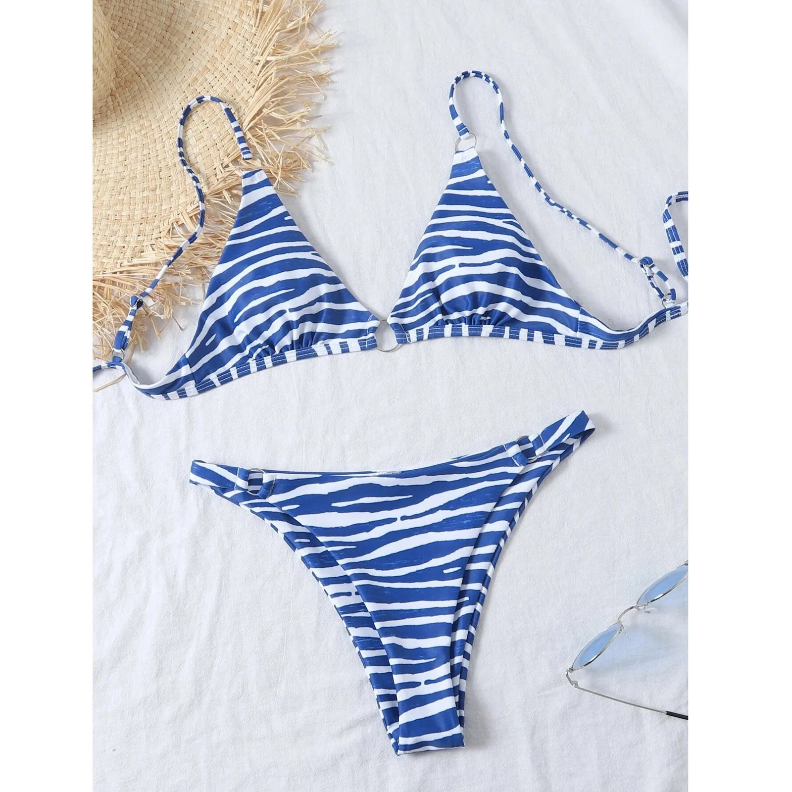 

Women Floral Random Print Bikinis Set Push-up Swimsuit Beachwear Padded Swimwear Brazilian Bathing Suit Beachwear Swimming Suit