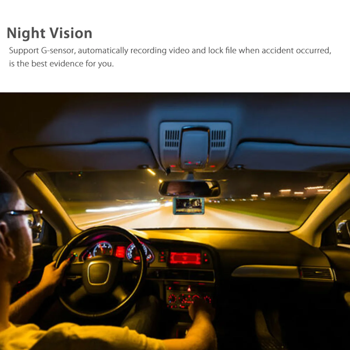 4.0" HD 1080P Dual Lens Car DVR Vehicle Dash Cam Video Recorder Night Vision G-sensor TF Card
4.0" HD 1080P Dual Lens Car DVR Vehicle Dash Cam Video Recorder Night Vision G-sensor TF Card