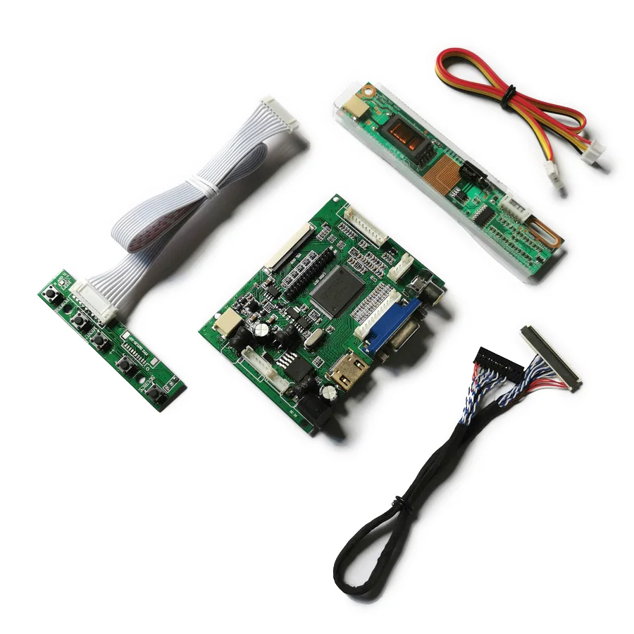 1280*800 Fit CLAA154WB05A/CLAA154WB05AN/CLAA154WB08A Display Controller Board +VGA+AV 30-Pin LVDS LCD Screen 1-CCFL DIY Kit
1280*800 Fit CLAA154WB05A/CLAA154WB05AN/CLAA154WB08A Display Controller Board +VGA+AV 30-Pin LVDS LCD Screen 1-CCFL DIY Kit