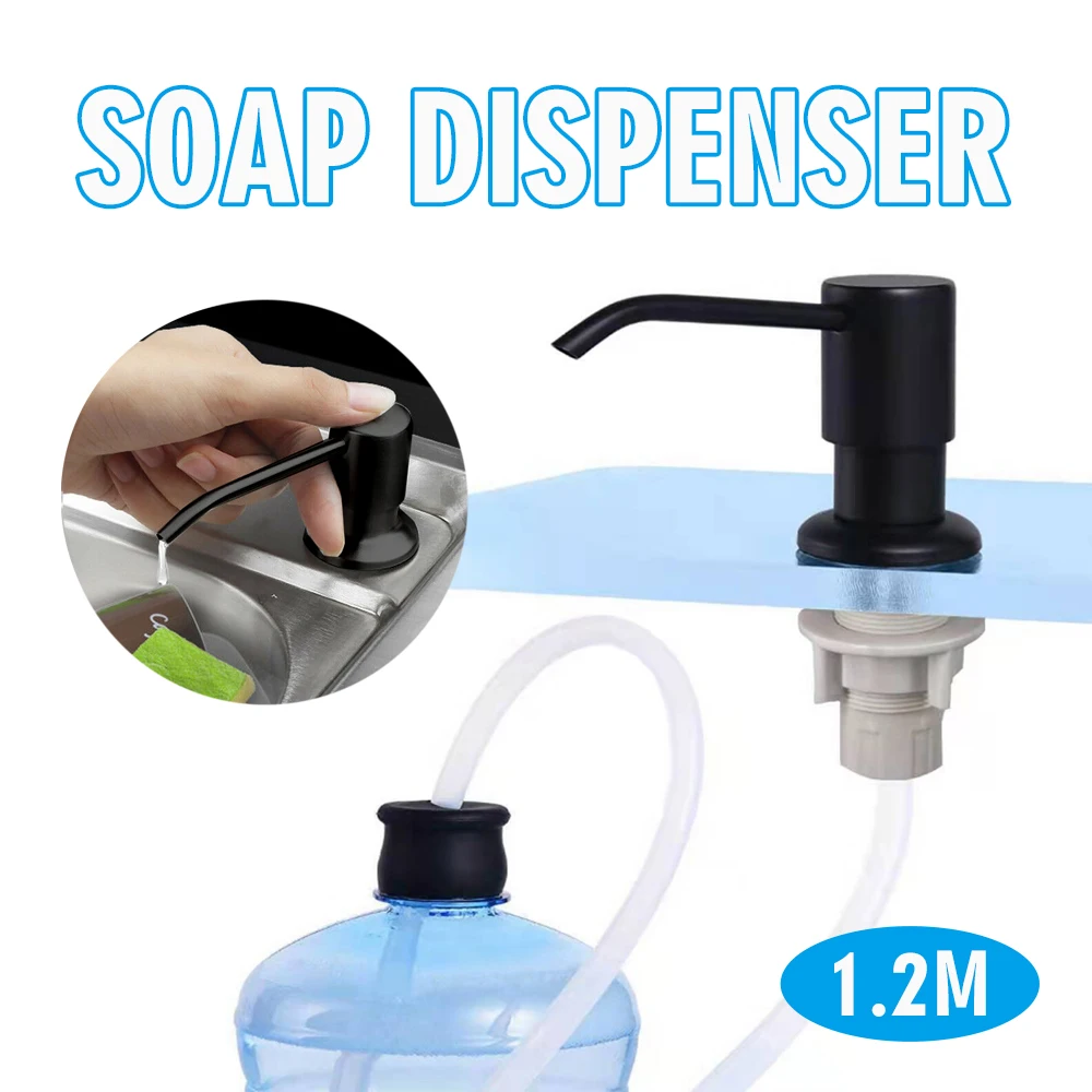 Kitchen Stainless Steel Soap Dispenser Extension Tube Kit For Kitchen New Sink Pump Home Essential Accessories Sink Soap Press
Kitchen Stainless Steel Soap Dispenser Extension Tube Kit For Kitchen New Sink Pump Home Essential Accessories Sink Soap Press