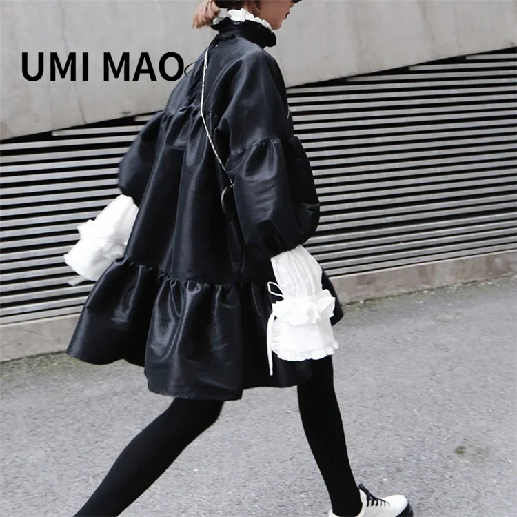 UMI MAO 2021 New Women's Retro Dress Women's European American Puff Sleeve Dress Women's Lantern Long-sleeved Puffy Y2K
UMI MAO 2021 New Women's Retro Dress Women's European American Puff Sleeve Dress Women's Lantern Long-sleeved Puffy Y2K