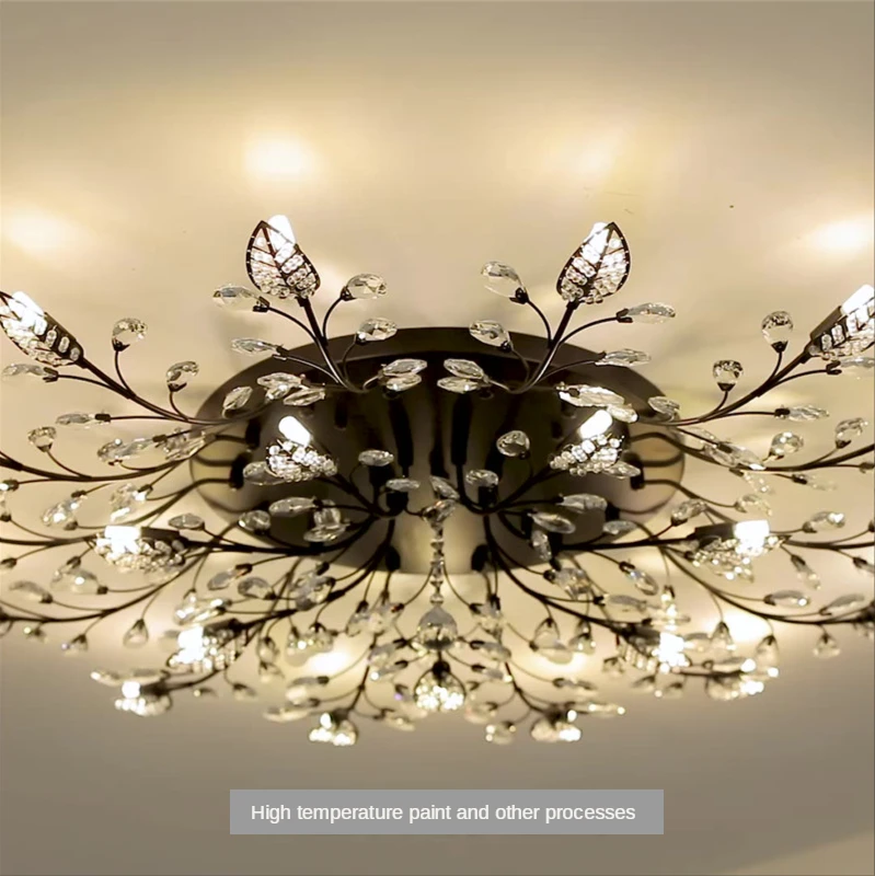 Crystal Ceiling Light Chandelier Lighting Modern Fancy Bedroom Lamps Dining Room Furniture Nordic Kitchen Decor Lights for Room
Crystal Ceiling Light Chandelier Lighting Modern Fancy Bedroom Lamps Dining Room Furniture Nordic Kitchen Decor Lights for Room