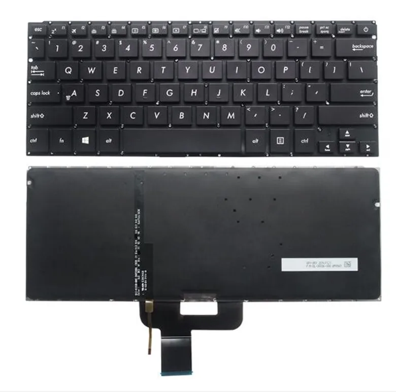 Новая черная клавиатура с подсветкой для Asus ZenBook UX310 UX310UA UX310UQ U4000 RX310 | Компьютеры и