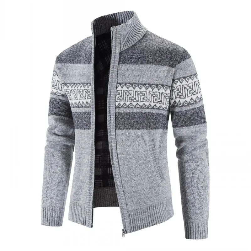 2021 New Men's Sweaters Autumn Winter Warm Cashmere Wool Zipper Cardigan Sweaters Man Casual Knitwear Sweatercoat male clothe
2021 New Men's Sweaters Autumn Winter Warm Cashmere Wool Zipper Cardigan Sweaters Man Casual Knitwear Sweatercoat male clothe