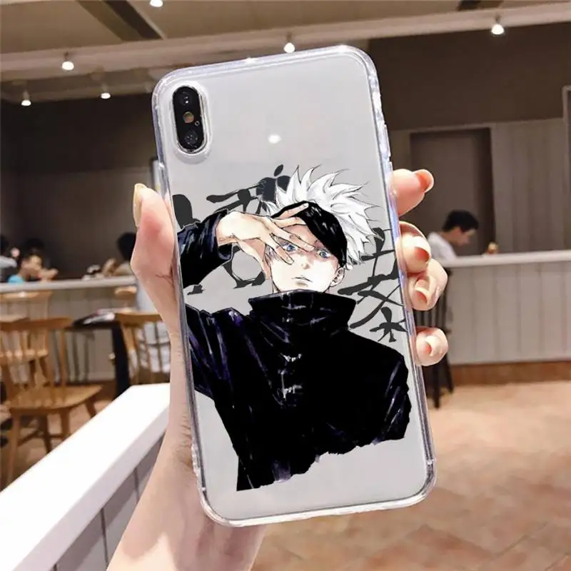 Jujutsu Kaisen Anime Phone Case Transparent Clear for iPhone 12 11 mini pro 8 XS MAX 7 Plus X XR
Jujutsu Kaisen Anime Phone Case Transparent Clear for iPhone 12 11 mini pro 8 XS MAX 7 Plus X XR