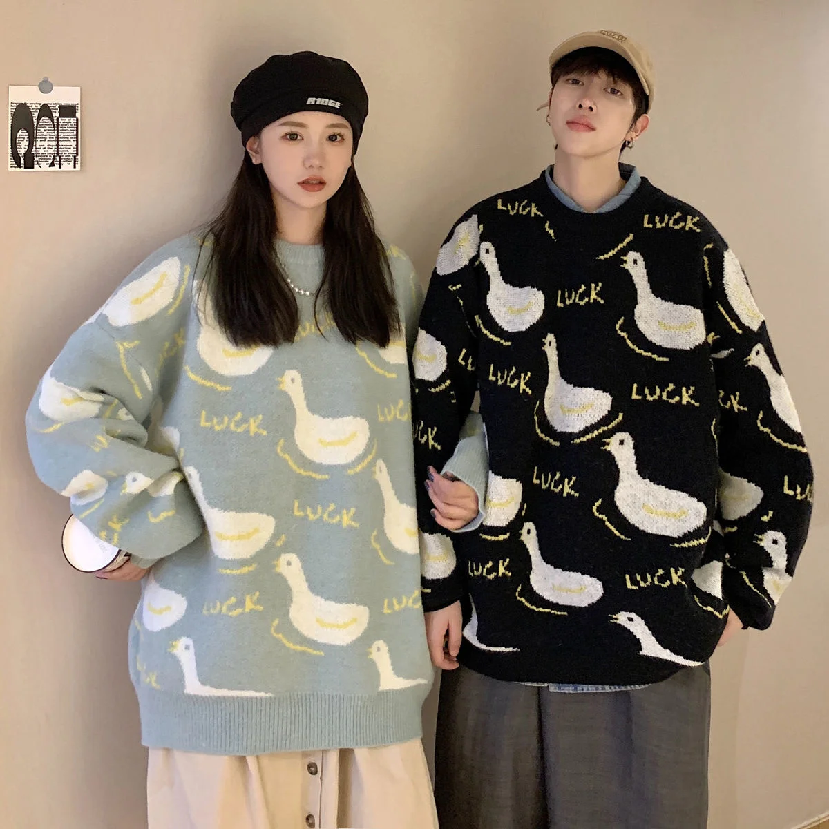 PR Streetwear Couple Knit Sweater Men Pullovers Big Goose Graphic Jumper Pullover Winter O-Neck Male Basic Tops Man Clothes
PR Streetwear Couple Knit Sweater Men Pullovers Big Goose Graphic Jumper Pullover Winter O-Neck Male Basic Tops Man Clothes