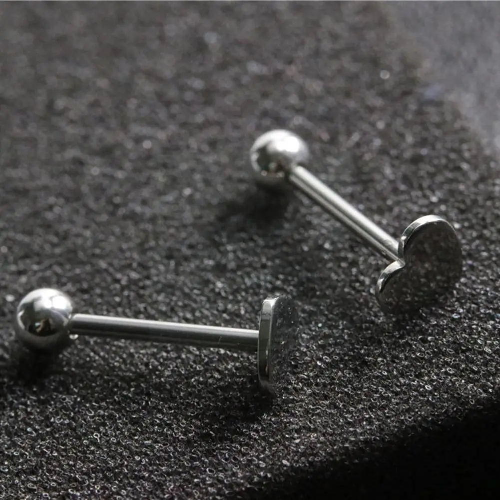 Steel Love Heart Shape Tongue Nails Piercing Body Studs Piercing Pin Jewelry Decoration For Women Girl 12/14/16x1 R8t9
Steel Love Heart Shape Tongue Nails Piercing Body Studs Piercing Pin Jewelry Decoration For Women Girl 12/14/16x1 R8t9