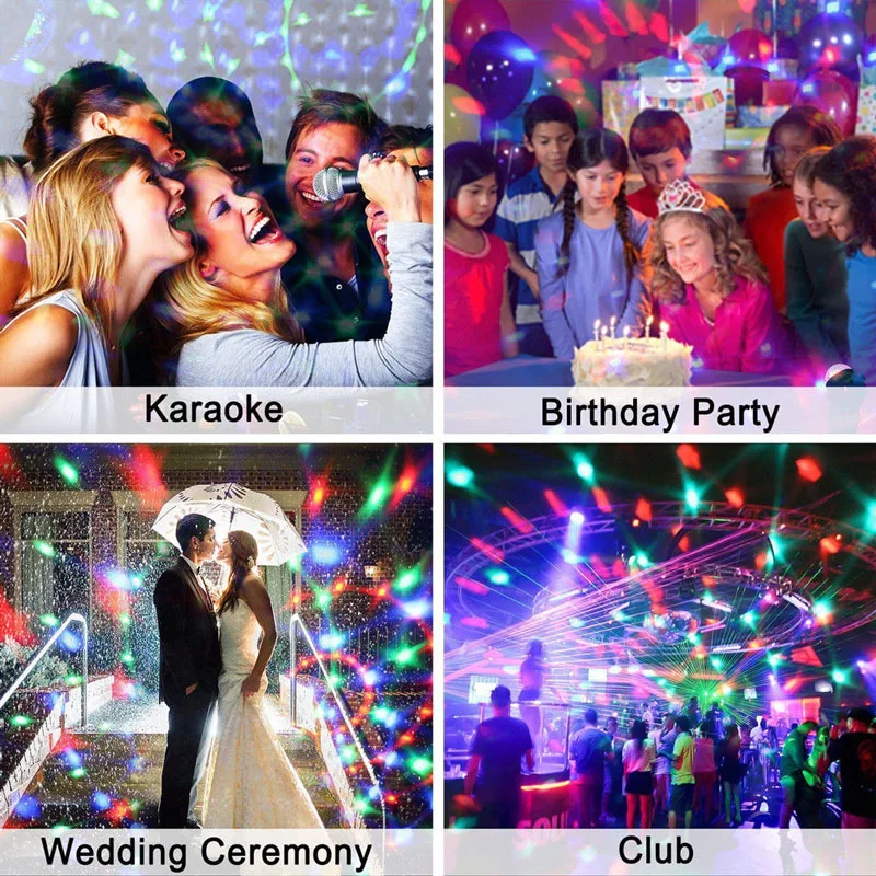 Colorful LED Stage Lights 3W RGB Laser Projector Light Disco Shine Ball Lamp with Music for Dance Party Best Gift for Friend
Colorful LED Stage Lights 3W RGB Laser Projector Light Disco Shine Ball Lamp with Music for Dance Party Best Gift for Friend