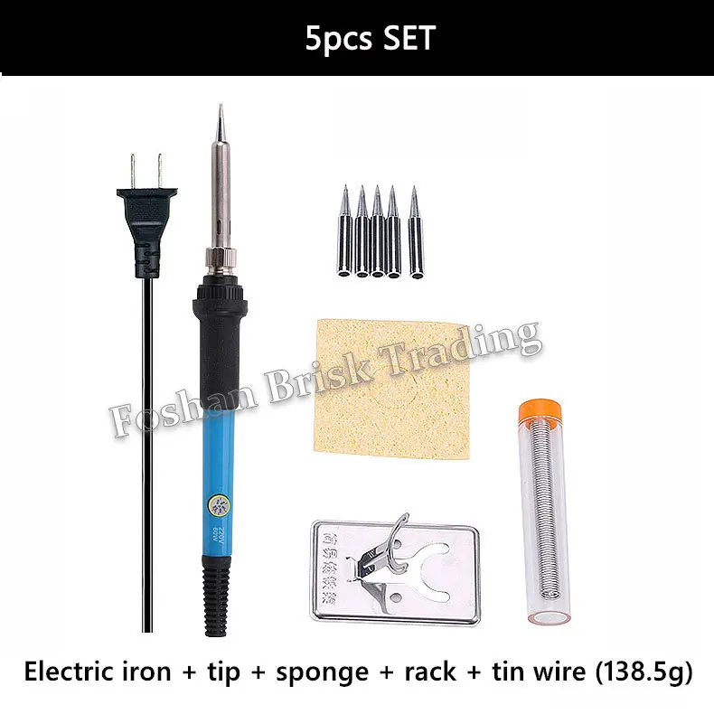 60W Soldering Iron Kit Internal Heat Household Electronic Welding Tools Repair Wood Burning Tool
60W Soldering Iron Kit Internal Heat Household Electronic Welding Tools Repair Wood Burning Tool