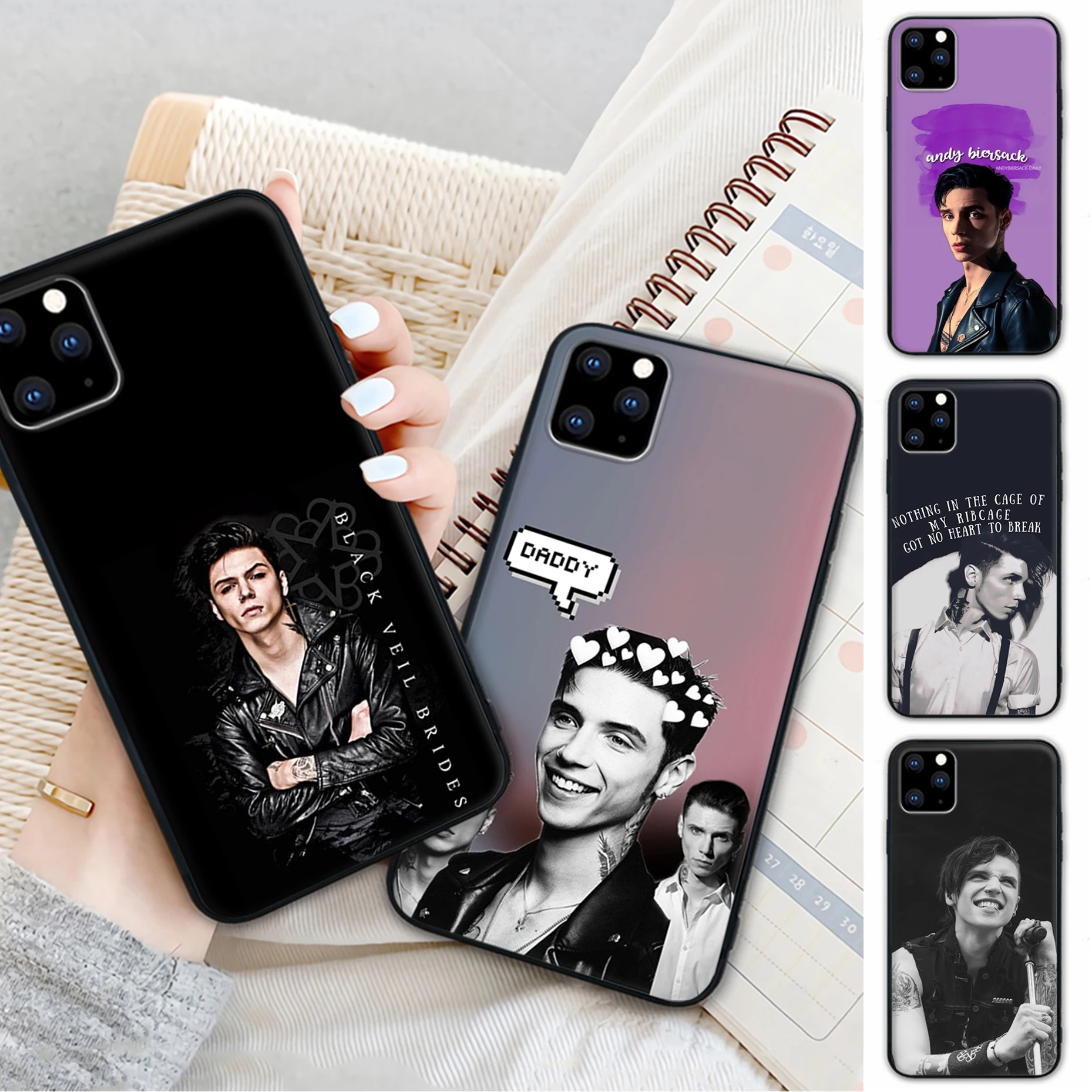 Personalized Andy Black Cellphone Cover For Samsung Galaxy S20 Ultra S10 Lite 2020 S9 S8 Plus S7 Edge Case
Personalized Andy Black Cellphone Cover For Samsung Galaxy S20 Ultra S10 Lite 2020 S9 S8 Plus S7 Edge Case