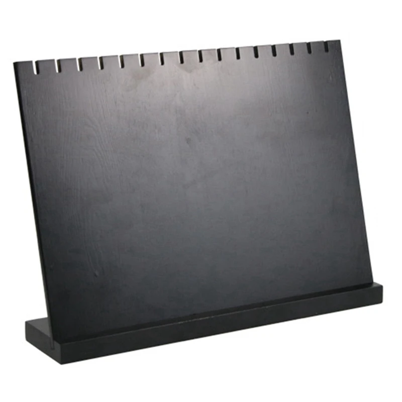 Подставка для ювелирных изделий, витрина из искусственного ореха в стиле ретро, подставка для демонстрации ожерелья 
Подставка для ювелирных изделий, витрина из искусственного ореха в стиле ретро, подставка для демонстрации ожерелья