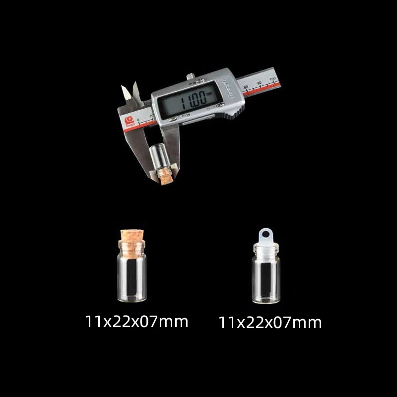 Диаметр 11 мм, мини-пробка Hyaline Подвески в виде стеклянных бутылочек 1 мл, пластиковая пробка, маленькая фотография, ювелирные изделия 100 шт.
Диаметр 11 мм, мини-пробка Hyaline Подвески в виде стеклянных бутылочек 1 мл, пластиковая пробка, маленькая фотография, ювелирные изделия 100 шт.