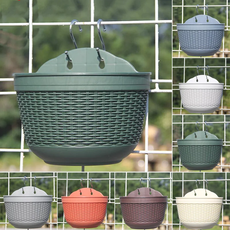 Creative Semicircular Resin Imitation Rattan Wall Hanging Home Flower Plant Pot Plant Care Soil Accessories Baskets Pots
Creative Semicircular Resin Imitation Rattan Wall Hanging Home Flower Plant Pot Plant Care Soil Accessories Baskets Pots