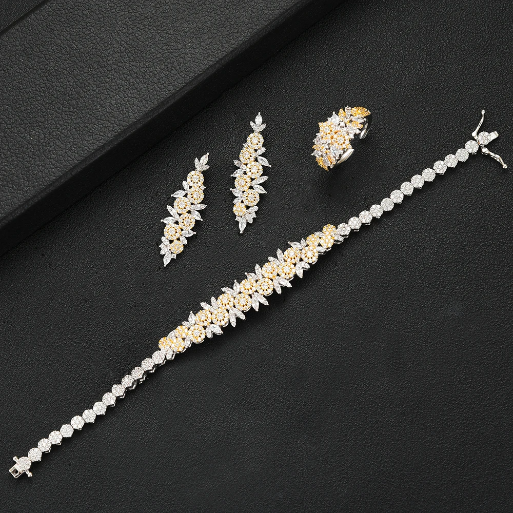 SISCATHY Noble New Big Statement Collar Necklace/Earrings/Ring/Bracelet Jewelry Set for Women Lover Mother Anniversary Jewelry
SISCATHY Noble New Big Statement Collar Necklace/Earrings/Ring/Bracelet Jewelry Set for Women Lover Mother Anniversary Jewelry