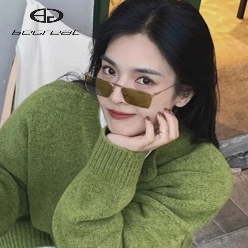 BEGREAT Square Sunglasses Small Frame for Men Women Vintage Olive Green Lens Clear Eyewear Feminino очки солнечные женские
BEGREAT Square Sunglasses Small Frame for Men Women Vintage Olive Green Lens Clear Eyewear Feminino очки солнечные женские