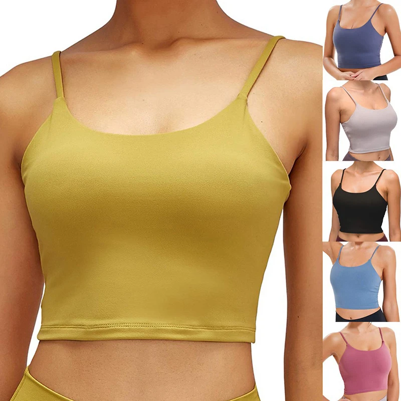 Hot Women Slim Camisole Tops Sleeveless Corset with Replaceable Chest Pad Casual Spaghetti Strap Sling Tank Tops for Daily
Hot Women Slim Camisole Tops Sleeveless Corset with Replaceable Chest Pad Casual Spaghetti Strap Sling Tank Tops for Daily